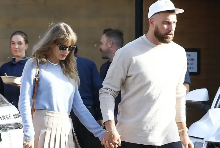 Taylor Swift and Travis Kelce