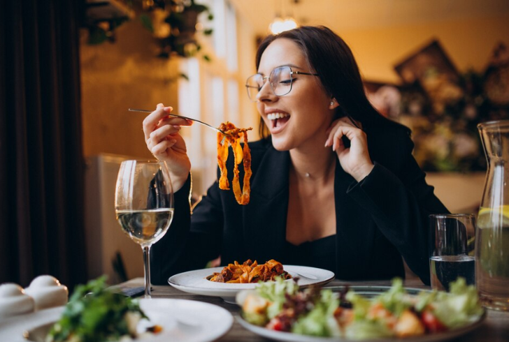 Going to a restaurant alone offers the freedom to choose exactly what you want to eat