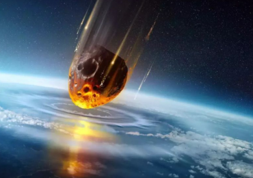 S2 meteorite impact on earth seabed
