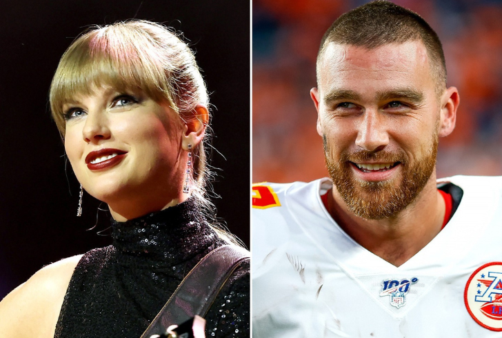  Taylor Swift and Travis Kelce 